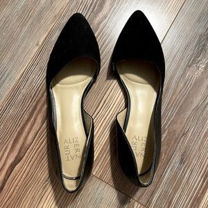 Naturalizer Black Pointed toe flats